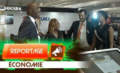 Reportage : Salon de l'auto d'abidjan, Marie Josée Ta Lou égérie de SOCIDA