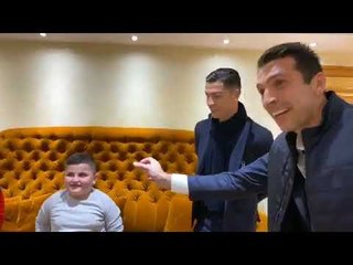 Dy fëmijët "fluturuan" nga dritarja gjatë tërmetit, takohen me Cristiano Ronaldo dhe Buffon