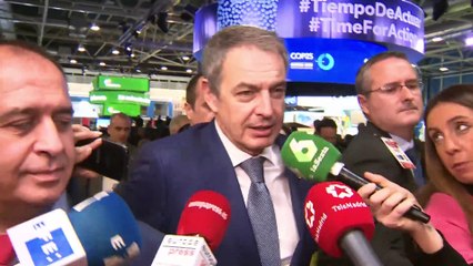 Zapatero cree que el acuerdo con ERC es la "salida natural" para la situación en Cataluña
