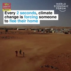 Climate change is forcing people to leave their homes