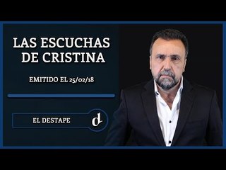 Las escuchas de Cristina | El Destape con Roberto Navarro - 9º Emisión