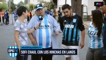 Los hinchas en Lanús parte 2