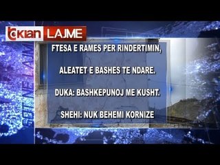 Titujt kryesore te lajmeve ora 15:30 Tv Klan 12 Dhjetor 2019