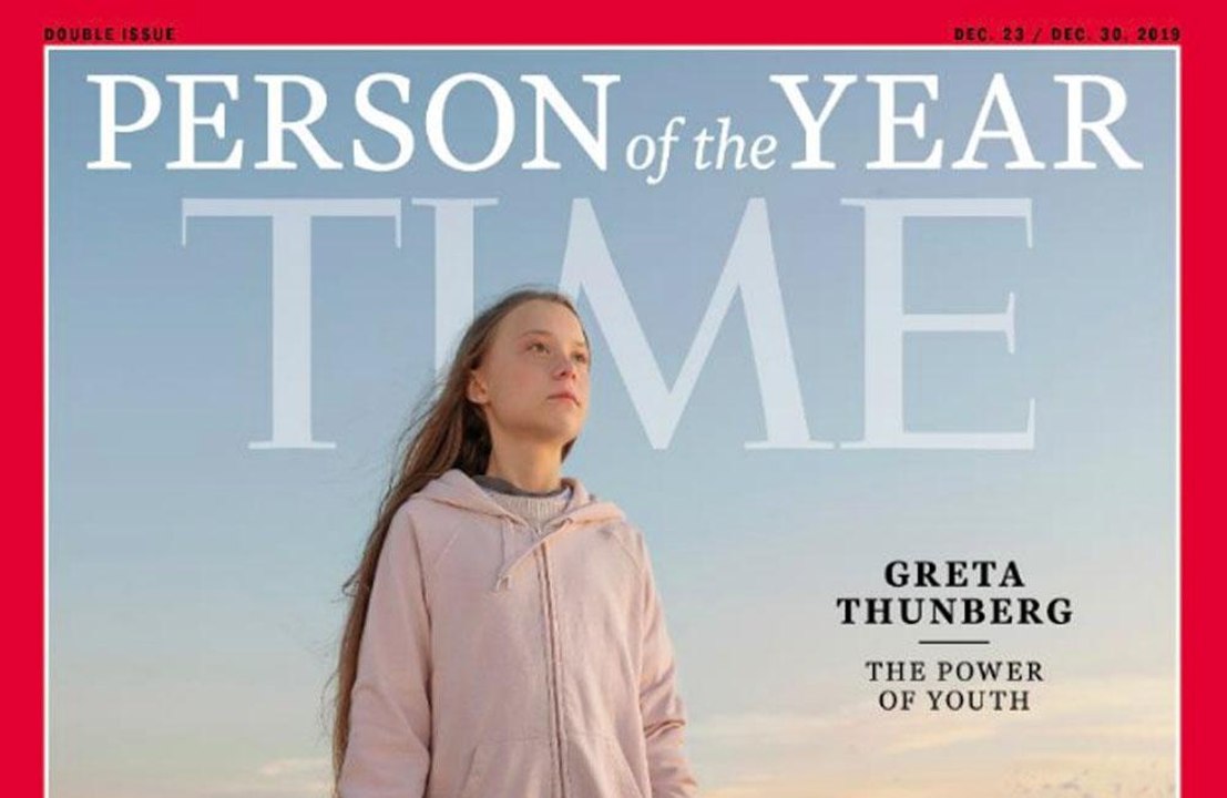 グレタ・トゥーンベリ、タイム誌のパーソン・オブ・ザ・イヤーに