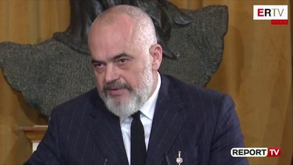 Report TV -Fjalët e shenjta pas tërmetit? Rama: Nuk jam as hoxhë dhe as prift, por...