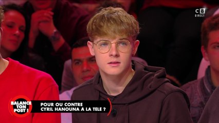Clément, étudiant explique pourquoi il déteste Cyril Hanouna : "Tu humilies tes chroniqueurs"