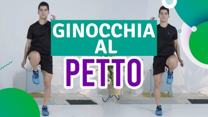 Ginocchia al petto - Siamo Sportivi