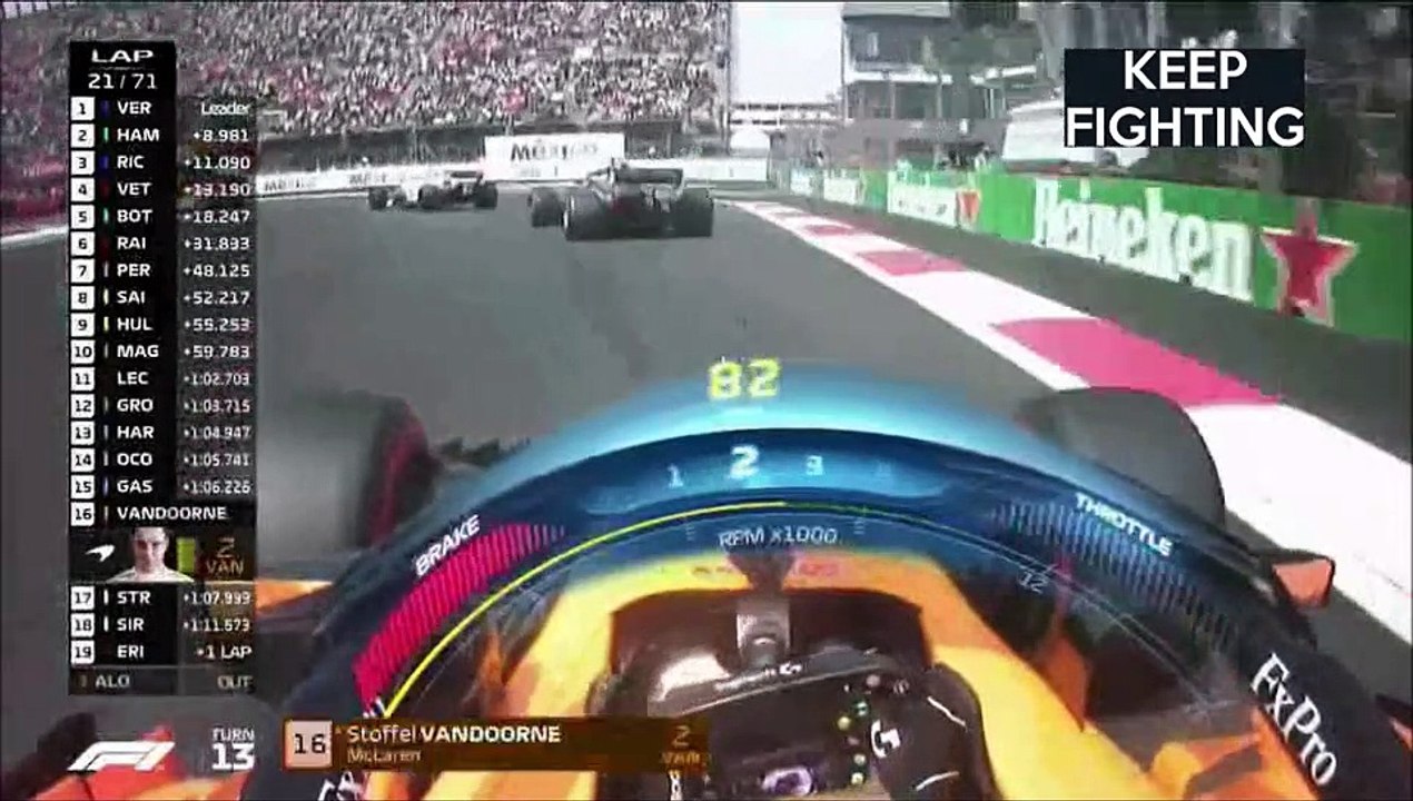 19 F1 GP du Mexique 2018 p4