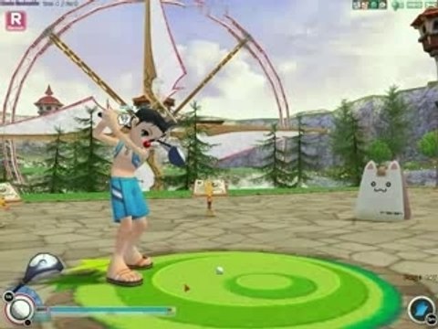 pangya monts enchantés trou 4 HIO tomahawk