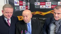 Borussia Mönchengladbach-Medipol Başakşehir maçının ardından - Nihat Özdemir, Şenol Güneş ve Göksel...