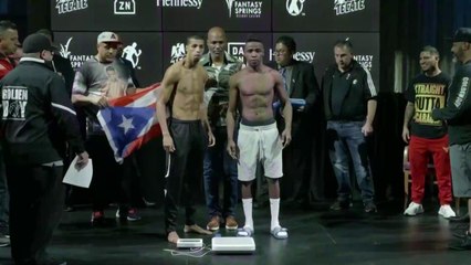 Alberto MACHADO vs. Luis POROZO - Weigh In  - tweet