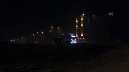 Kar yağışı nedeniyle beyaza büründü - AĞRI