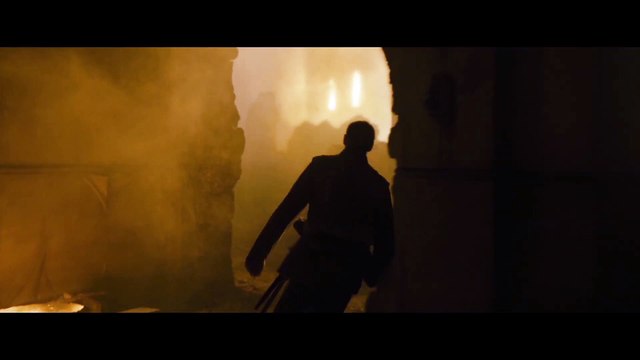 1917 movie Clip - Running Through Ruins