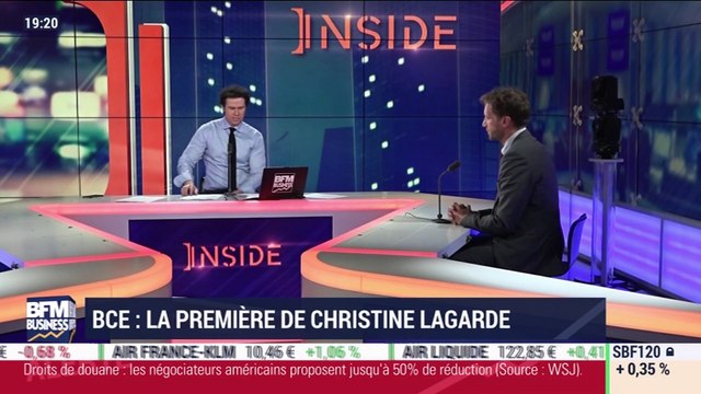 BCE: la première conférence de presse de Christine Lagarde - 12/12