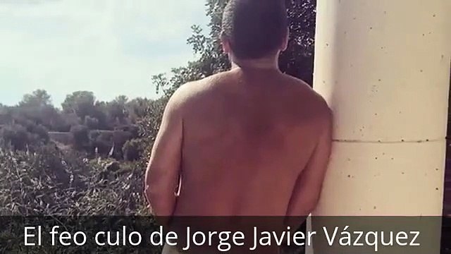 El feo culo de Jorge Javier Vázquez, incendia las redes una vez más