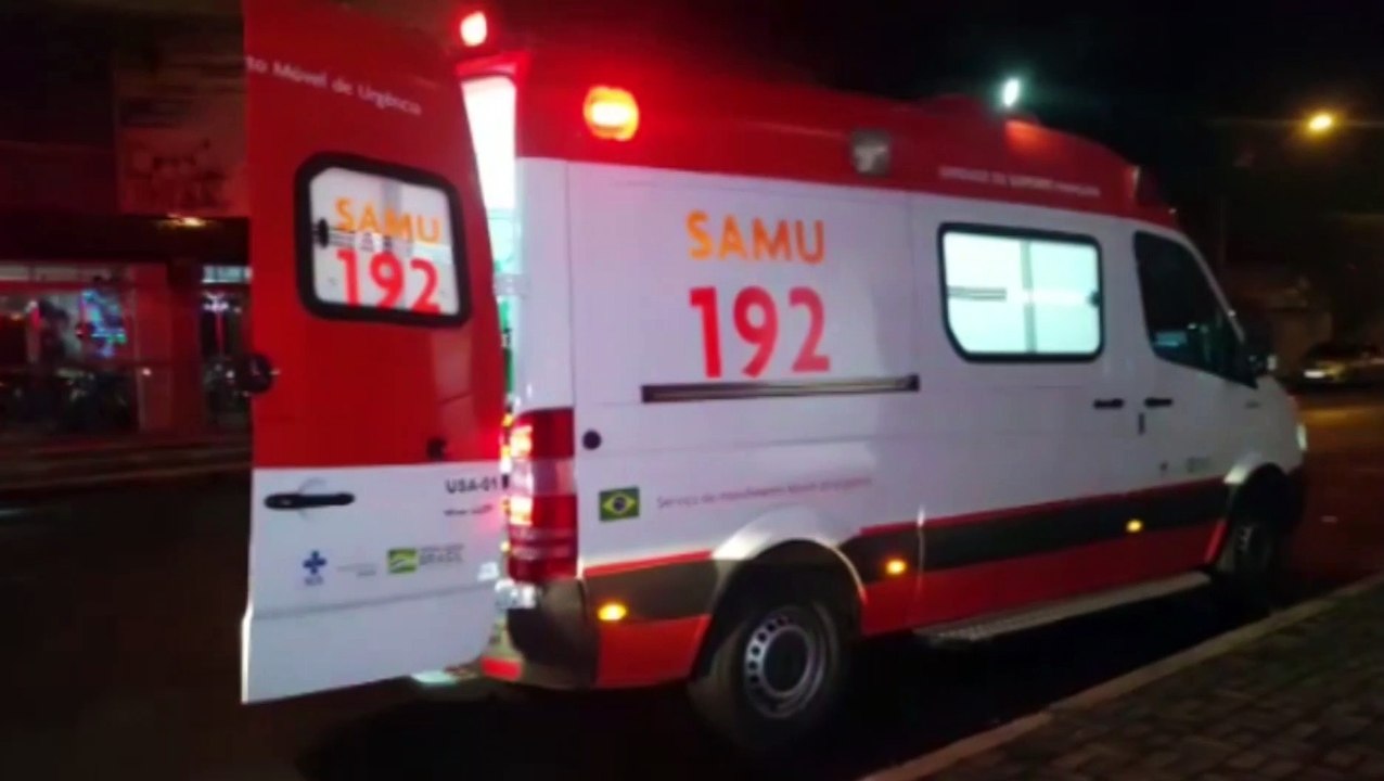 Em surto, jovem é socorrido por equipes do Samu com apoio da Guarda Municipal