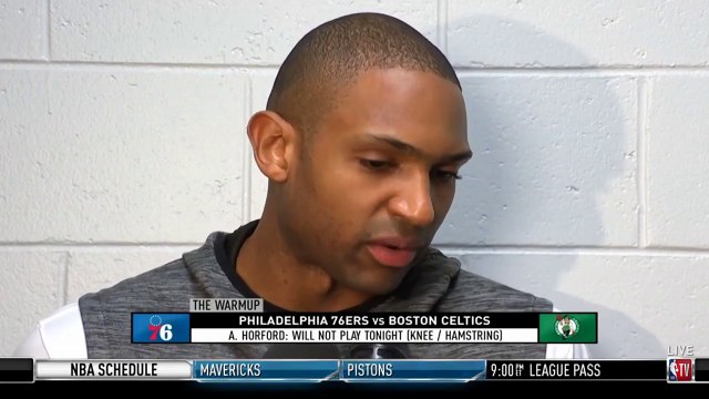 Kenny Smith & Steve Smith on Al Horford_will not play tonight & 76ers vs Celtics - NBA The WarmUp