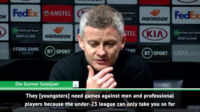 United Younsters relishing Europa chances