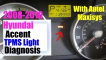 2008-2010 Accent TPMS light Diagnosis