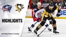NHL Highlights | Blues Jackets @ Penguins 12/12/19