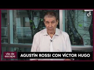 Este Domingo a las 22.30 hs, Agustín Rossi en Vía de Escape