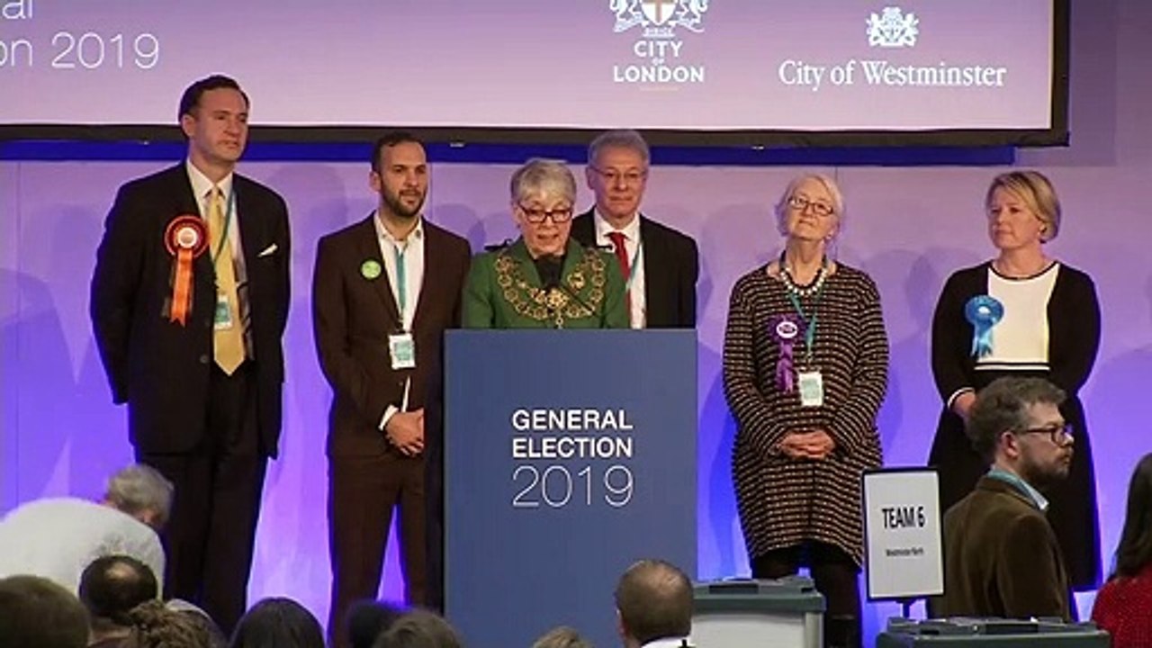 Tories hold onto Cities of London and Westminster