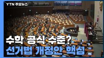 수학 공식 수준? '선거법 개정안' 핵심은? / YTN