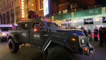 Zırhlı araçlar ve kamyonetlerle Trump'a destek konvoyu - NEW YORK