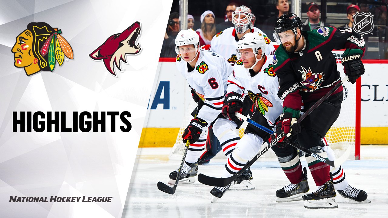 NHL Highlights | Blackhawks @ Coyotes 12/12/19