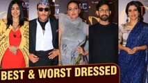 Critics Choice Awards BEST AND WORST Dressed 2019 | Jackie Shroff, Vivek Oberoi, Neha Dhupia