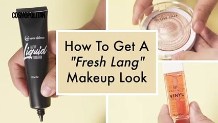 How To Get A "Fresh Lang" Makeup Look