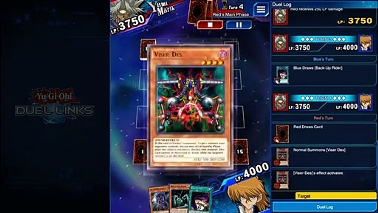 Yu-Gi-Oh! Duel Links - Beat Yami Malik with 1000 LP or less using Joey Wheeler [PC] [Replay]