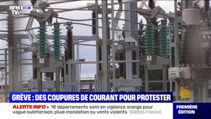 Download Video: Grève: les salariés du secteur de l'énergie déclenchent des coupures de courant pour protester contre la réforme des retraites