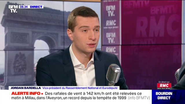 Grève à Noël: Le vice-président du RN Jordan Bardella estime qu' il ne faut pas que les Français aient la double-peine