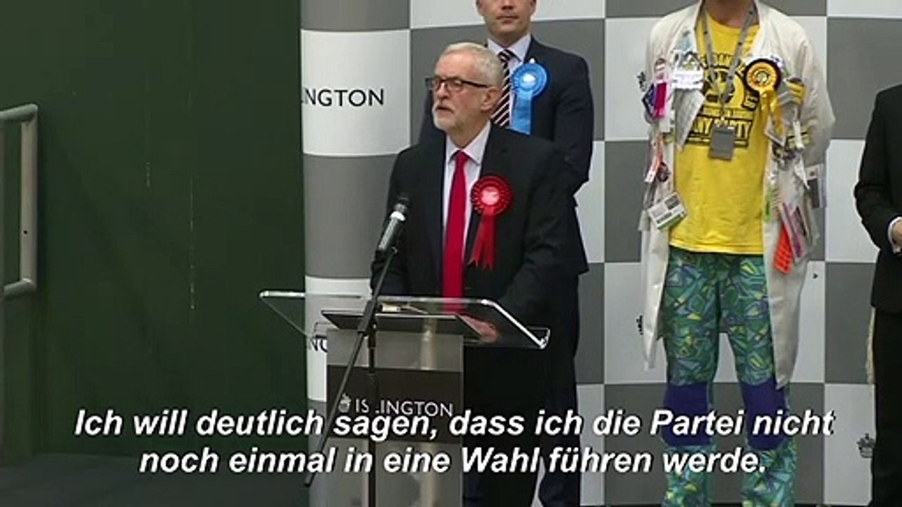 Nach Wahldebakel: Corbyn stellt Rückzug in Aussicht