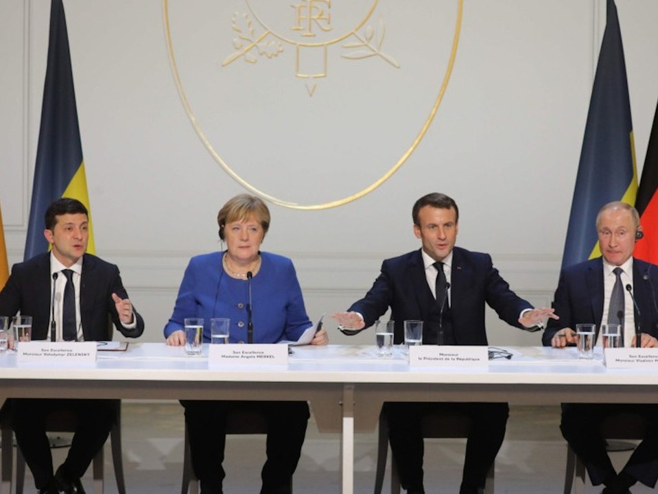 Ukraine-Gipfel: Waffenruhe in der Ostukraine bis Jahresende