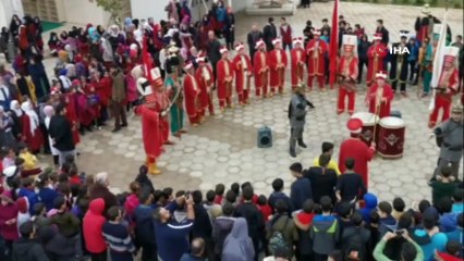 İnegöl Mehteri'nden Suriyeli yetimlere unutulmaz konser