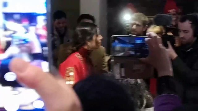 Chingford and Woodford Labour candidate Faiza Shaheen gives emotional speech at pub after hearing the disappointing exit polls for Labour