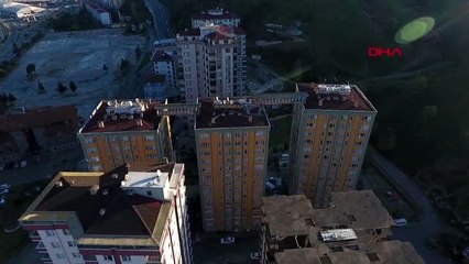 Rize binalar arasında 'komşuluk' köprüsü