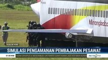 AP II Gelar Simulasi Penanganan Pembajakan Pesawat di Bandara Minangkabau