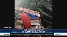 Puluhan Rumah Warga di Tangerang Rusak Akibat Angin Kencang