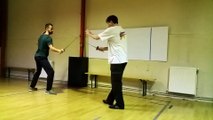 Coaching escrime artistique. Frédéric TRIN