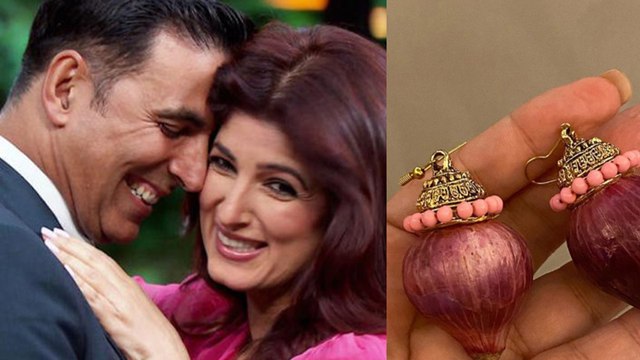 ಪತ್ನಿಗೆ ಈರುಳ್ಳಿ ಕಿವಿಯೋಲೆ ಕೊಟ್ಟ ನಟ ಅಕ್ಷಯ್ ಕುಮಾರ್ | FILMIBEAT KANNADA