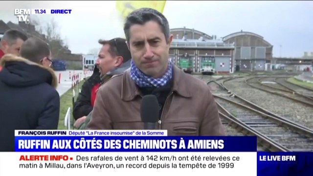 Mardi, c'est le moment de bascule , François Ruffin appelle à manifester contre la réforme des retraites