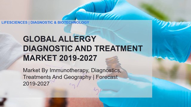 Triton Market Research | GLOBAL ALLERGY DIAGNOSTIC AND TREATMENT MARKET 2019-2027
