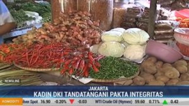 Kadin DKI Teken Pakta Integritas Jaga Stabilitas Harga Pangan
