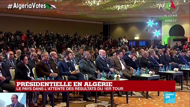 REPLAY - Abdelmadjid Tebboune, ex-Premier ministre de Bouteflika, élu président de l'Algérie