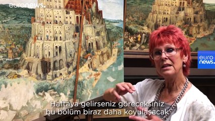 Descargar video: Başyapıt tabloları kopyalamaya adanan bir ömür: Babil'in Kulesi'ni bir yılda çizdi