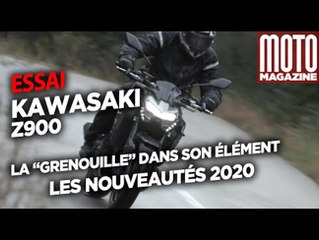 KAWASAKI Z900  2020 -  La grenouille sous la pluie