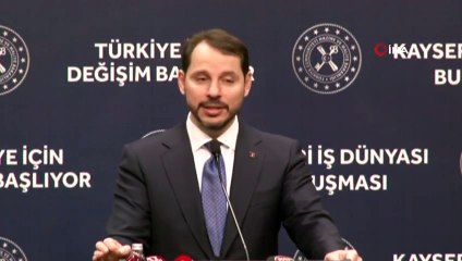 Bakan Albayrak: "2020'ye Girerken Tek Haneli Faizleri Kamu Bankalarımız Piyasalarımıza Başlatıyor"